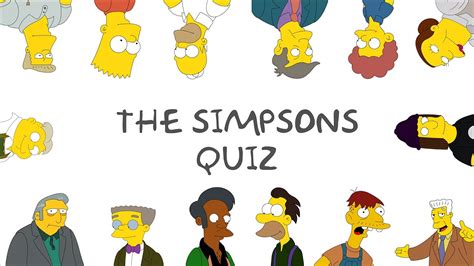 quiz les simpsons